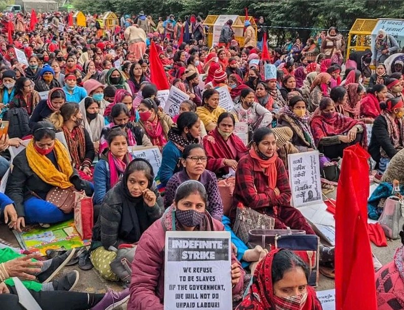 Anganwadi Workers of Delhi!