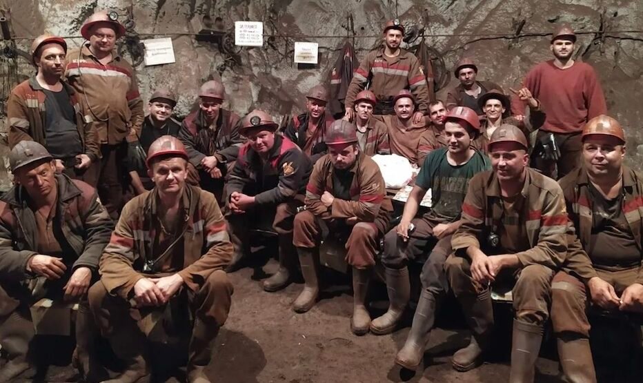 Ukraine miners