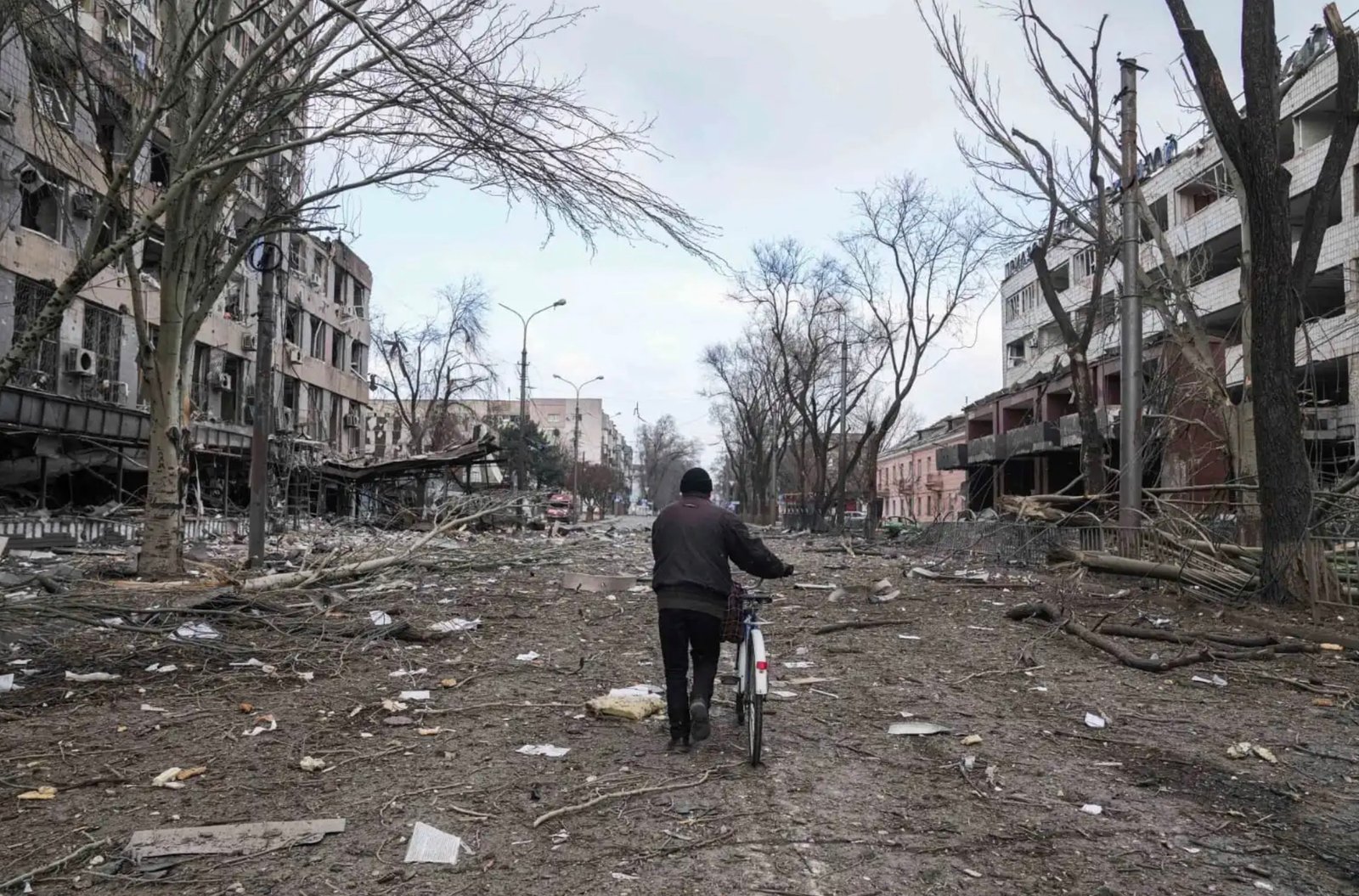 Mariupol destoryed city