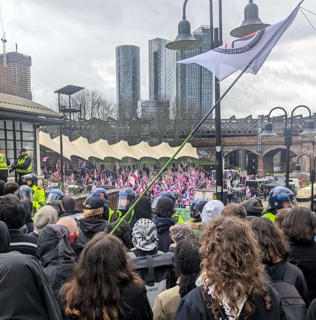 Manchester against the fascists